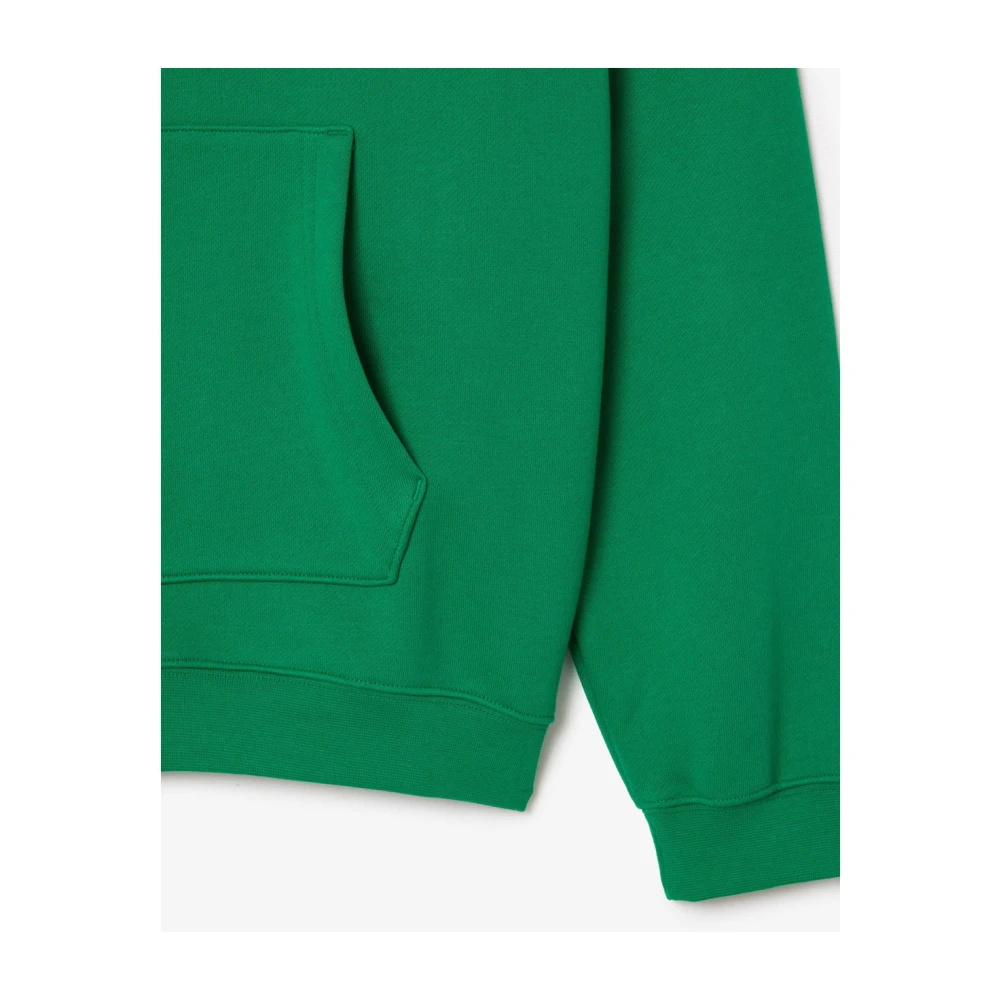 Lacoste Groene hoodie Geavanceerde sportkleding heropleving Green Heren