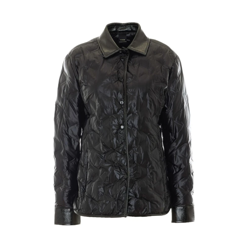 Pinko Vrouw Zwart Jassen Dames, M, Lichte Jassen