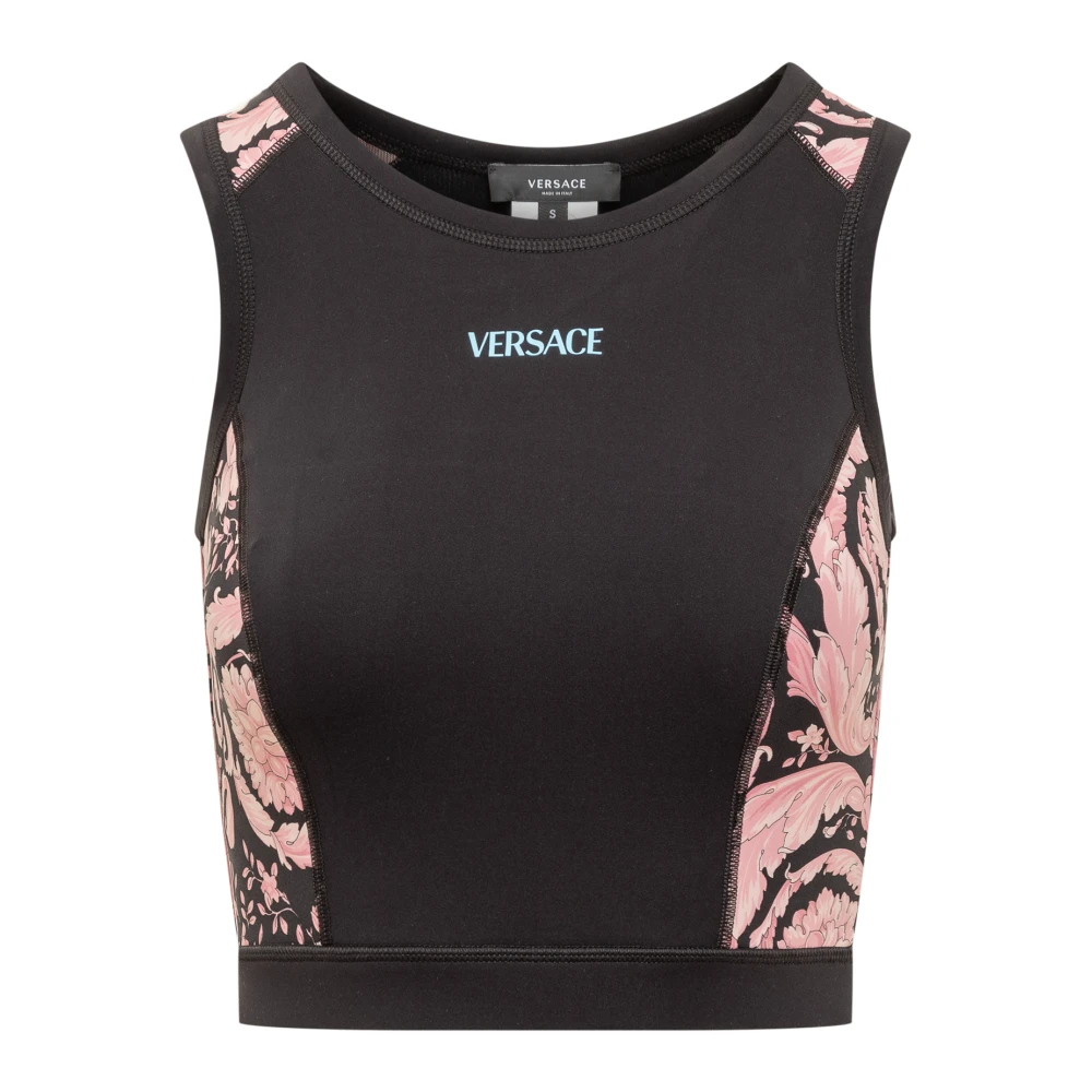 Versace Donna Nero - Top Reggiseno Sportivo - Tops - S