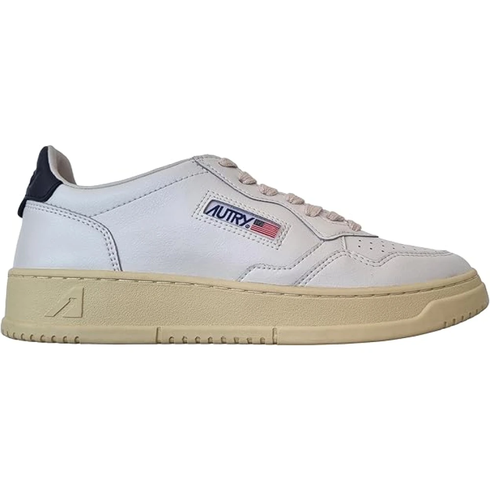 Autry White Sneakers, Female, 7 Uk, Aulw Ll12 Trainers