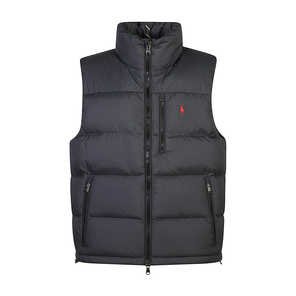 Ralph Lauren Zwarte gebreide kleding voor mannen Aw24 Black Heren