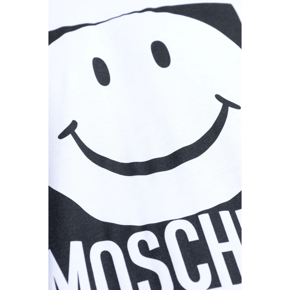 Moschino Smiley x White Heren