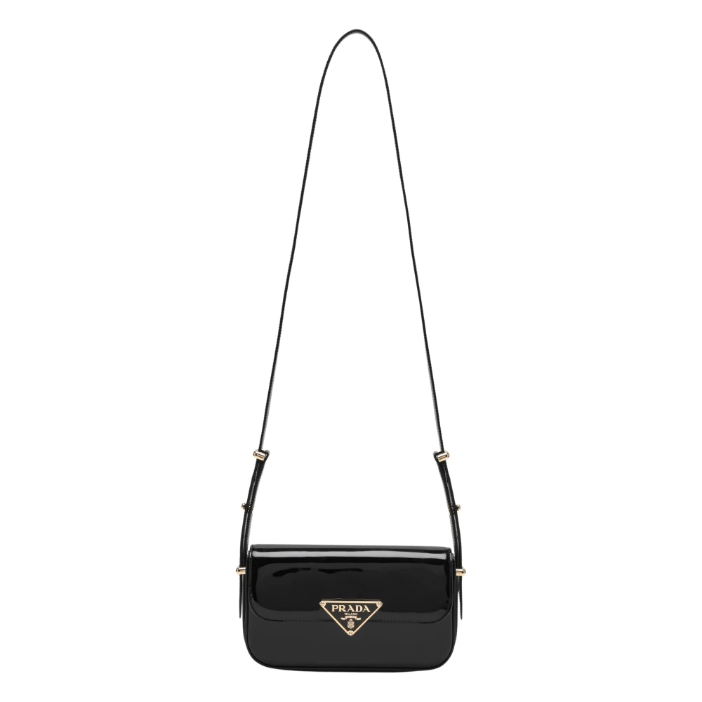 Prada Kleine Schoudertas Black Dames
