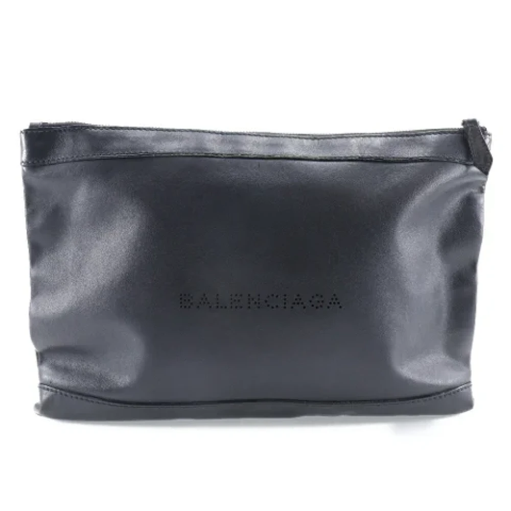 Balenciaga Vintage Pre-owned Fabric balenciaga-bags Black Dames