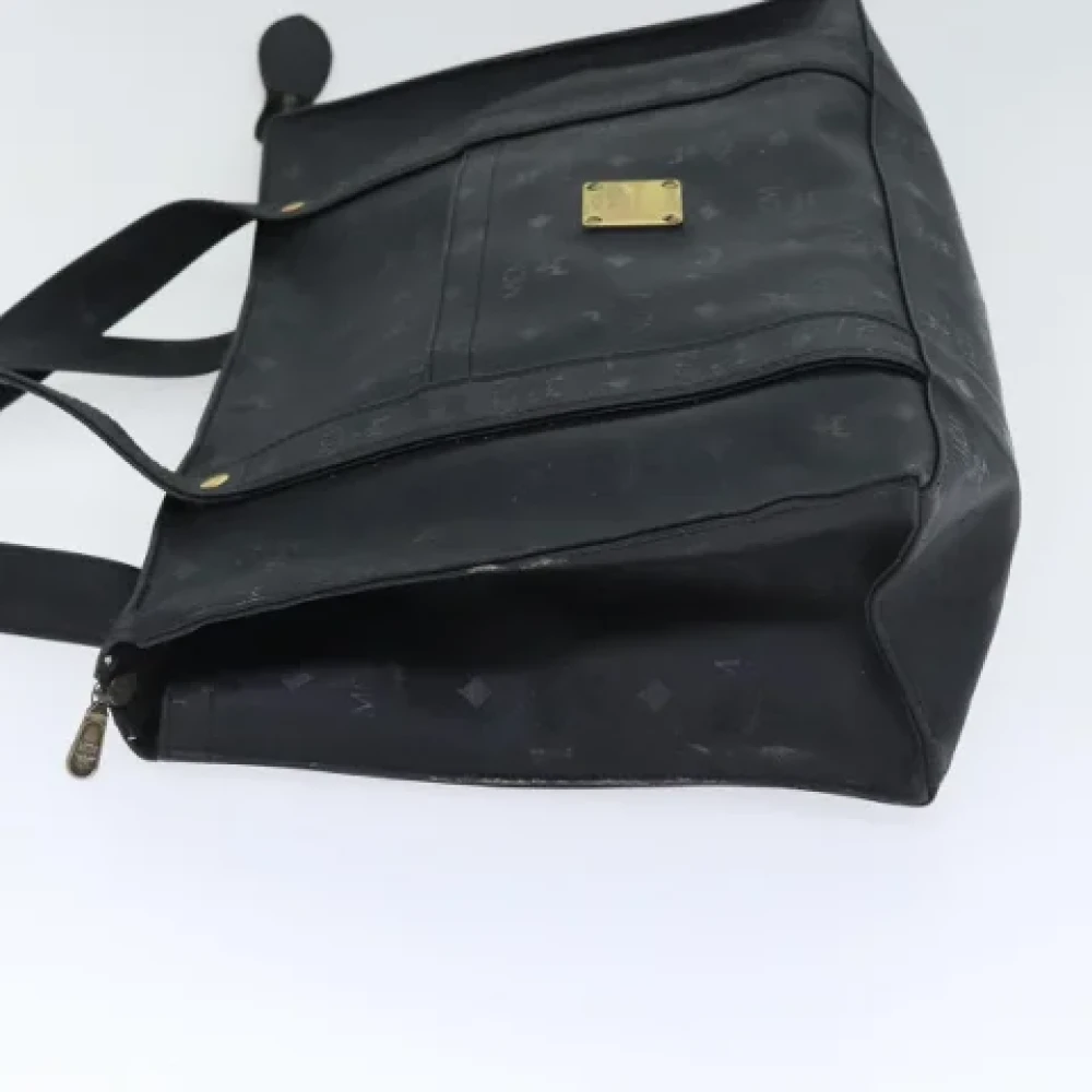 MCM Pre-owned Leather shoulder-bags Black Dames