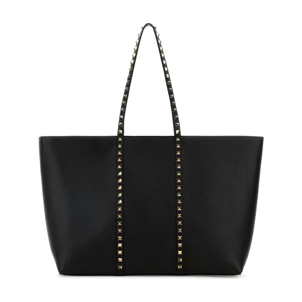 Valentino Garavani Women's Black Rockstud Tote - Shopping Bags - One Size - Bags