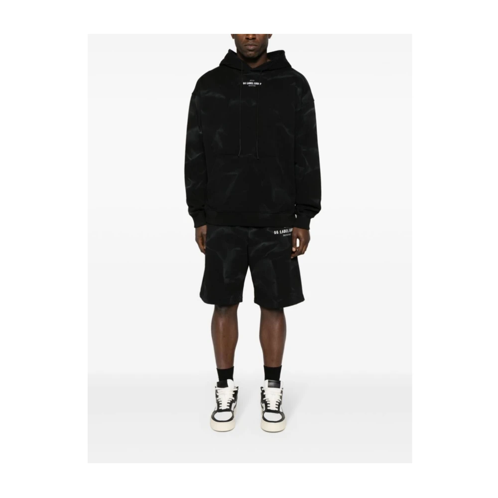 44 Label Group Shorts de sport décontractés pour hommes Black Heren