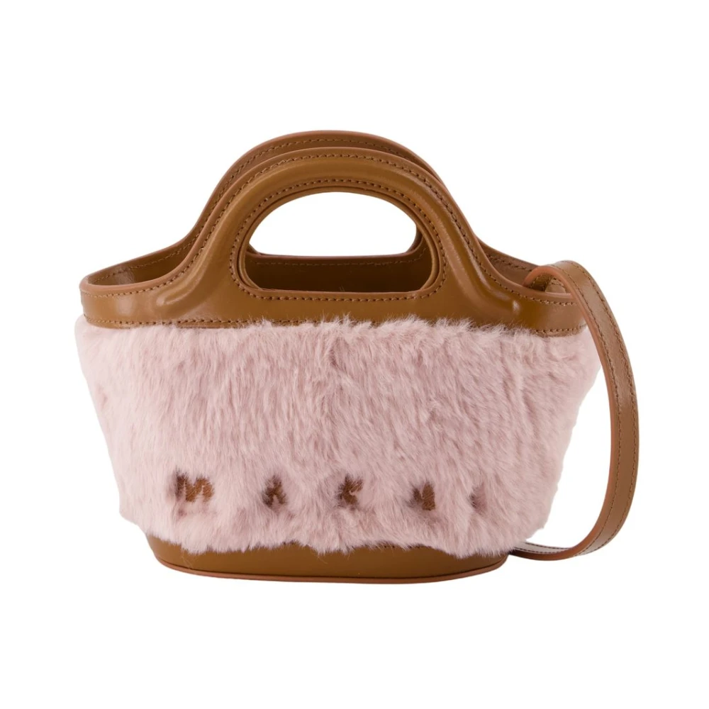 Marni Women's Pink Synthetic Micro Purse Tropicalia