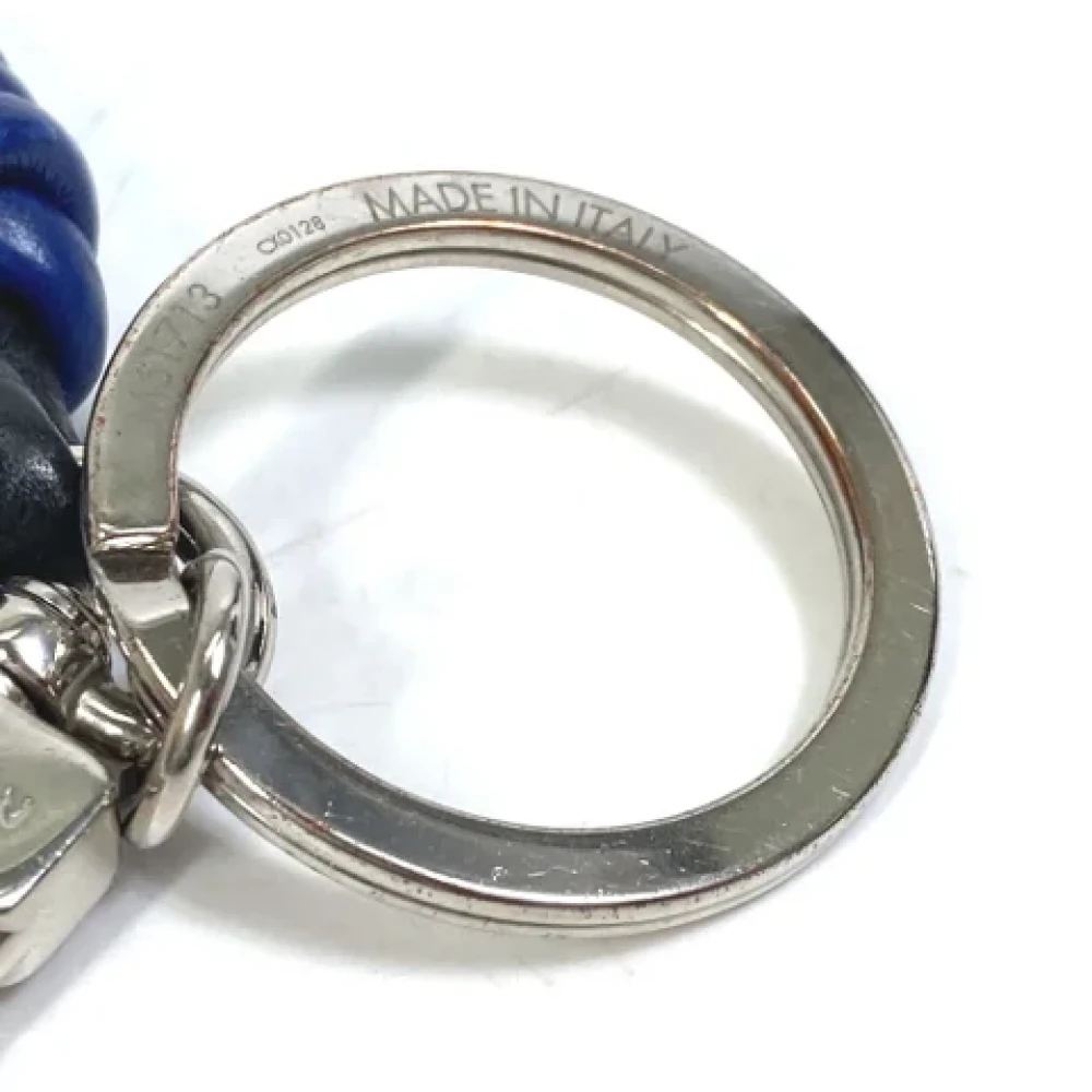 Louis Vuitton Vintage Pre-owned Leather key-holders Blue Heren