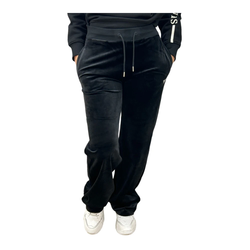 Guess Activewear Sweatpants met structuurmotief model 'COUTURE'