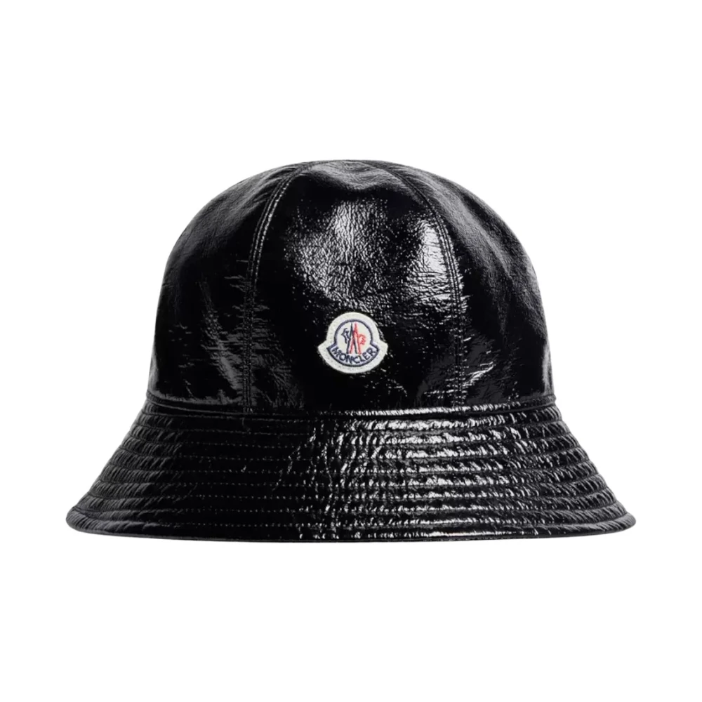 Moncler Women's Black Accessories, S, Hat With Logo