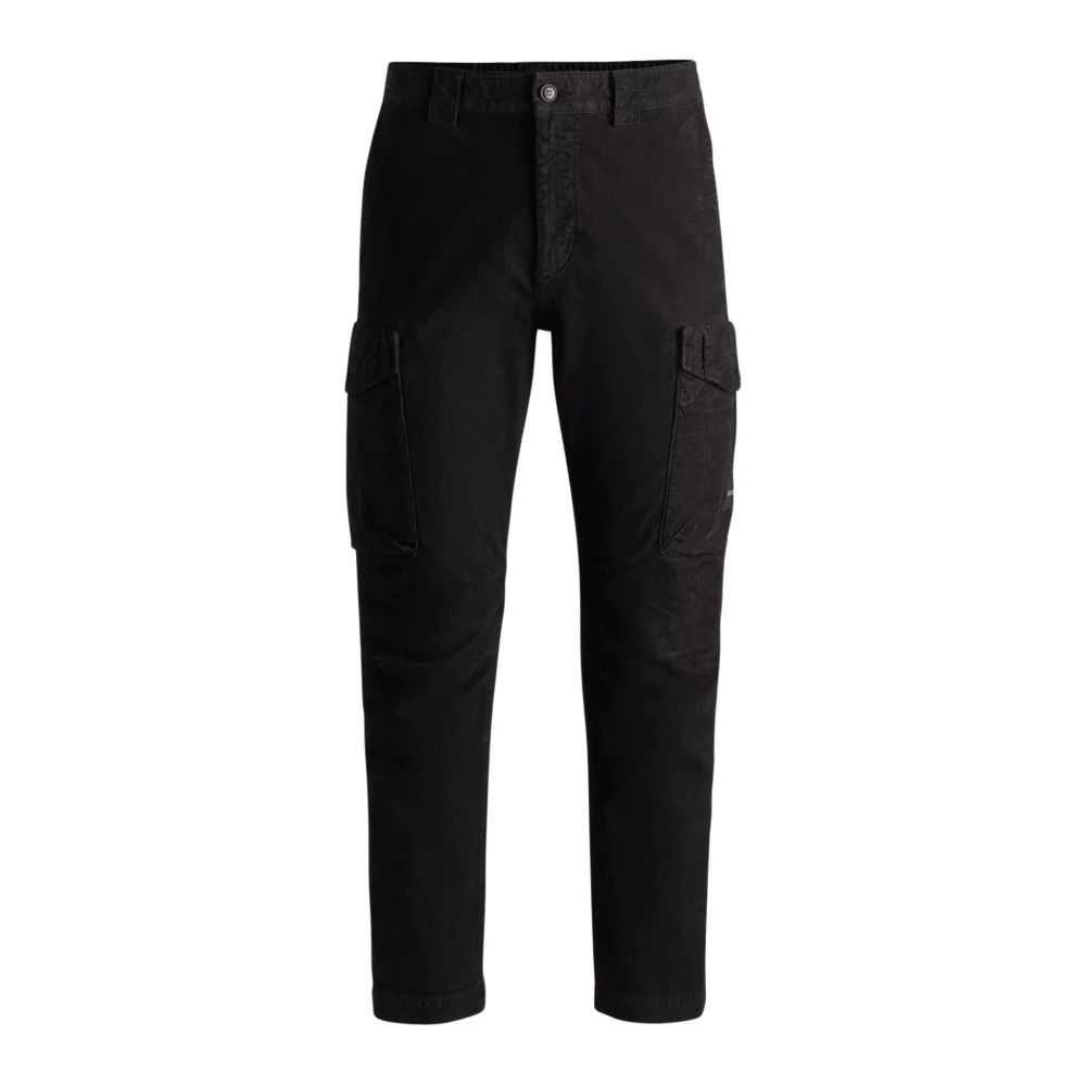 Hugo Boss Heren Cargo Broek Black Heren