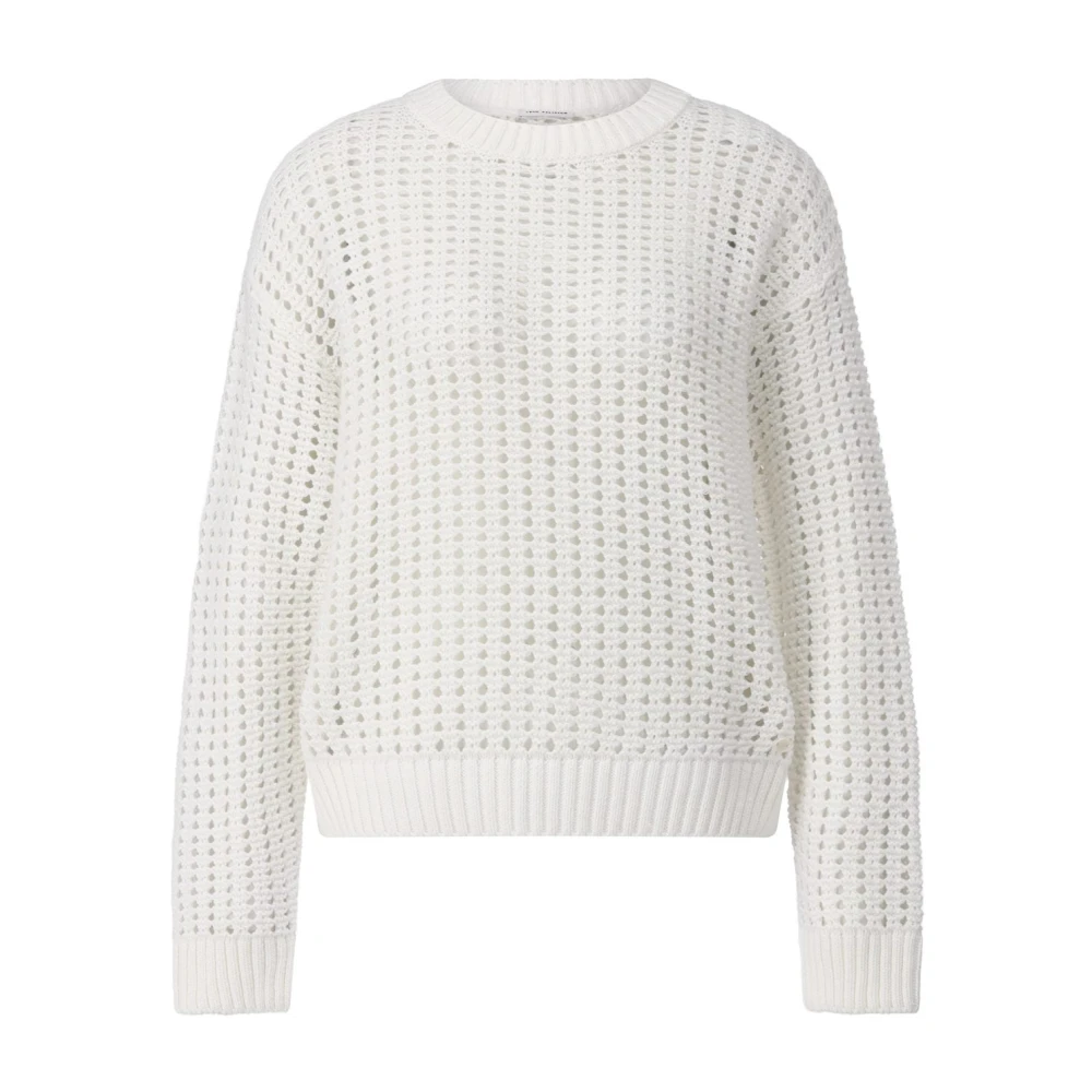 True Religion Grofgebreide Trui White Dames