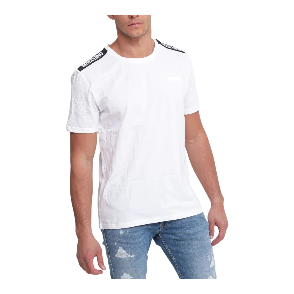 Moschino Homme Blanc - Tops > T-Shirts