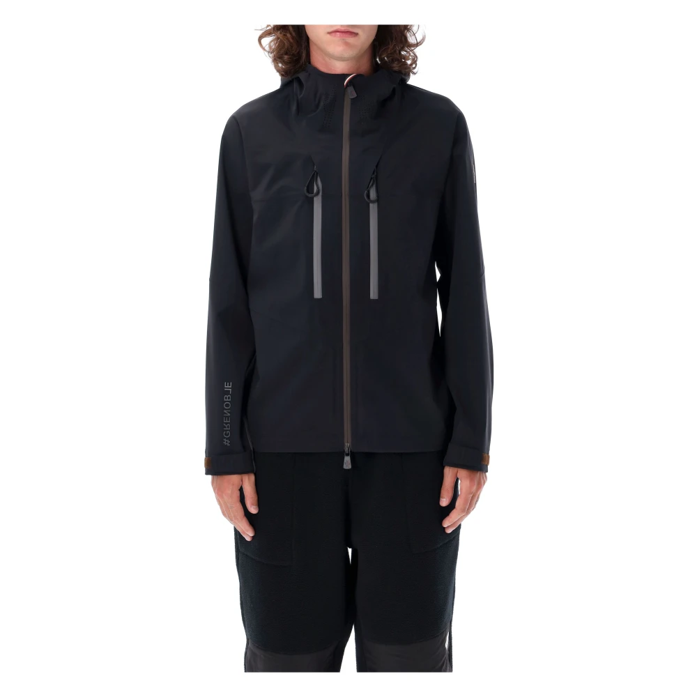 Moncler Waterdichte Zwarte Orden Jas Aw24 Black Heren