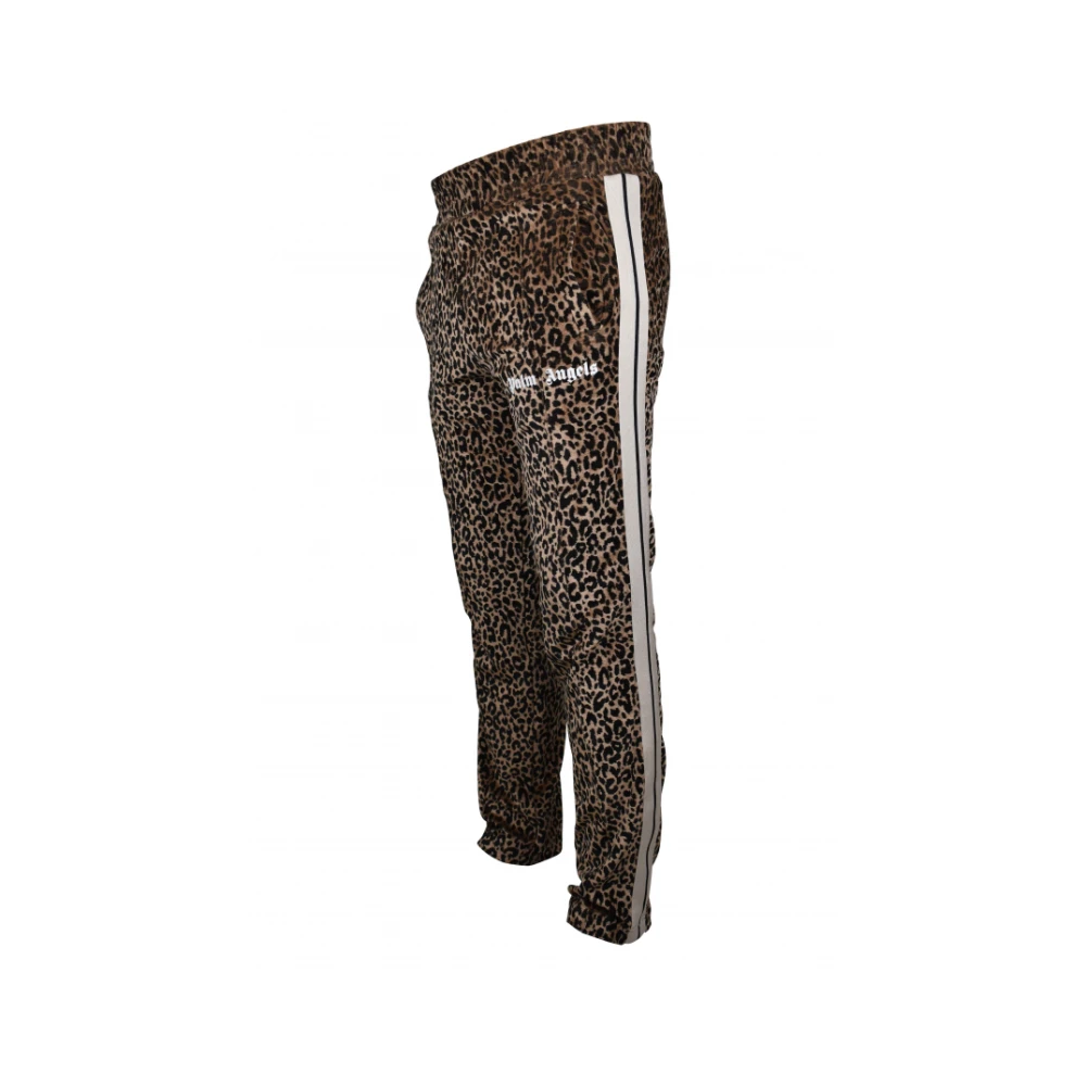 Palm Angels Trousers Brown Heren