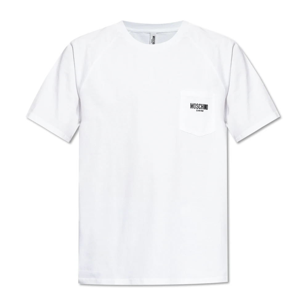 Moschino T-shirt uit de Swim-collectie White Heren