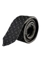 cravate-reglable-a-motif-noir-et-blanc