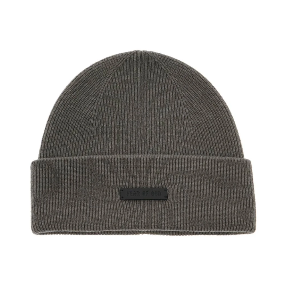 Fear Of God Luxe Cashmere Beanie Hat Gray Unisex