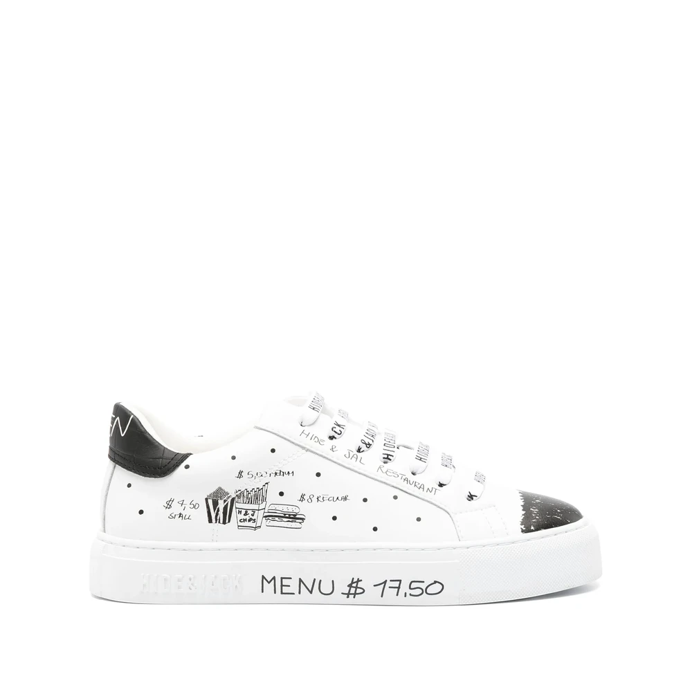 Hide&Jack Low-top Sneakers Dames Schoenen Wit