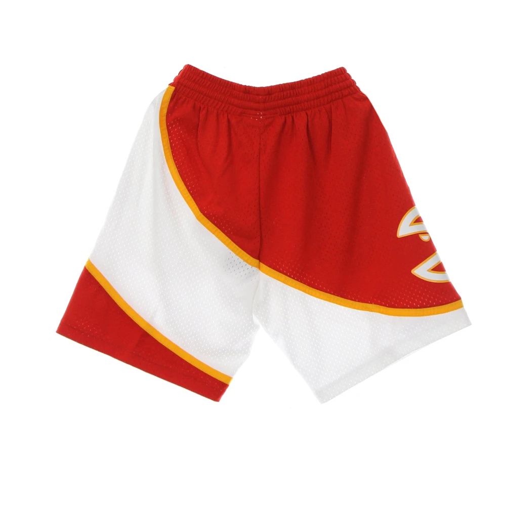 Mitchell & Ness NBA Swingman Shorts 1986 Atlanta Hawks Multicolor Heren