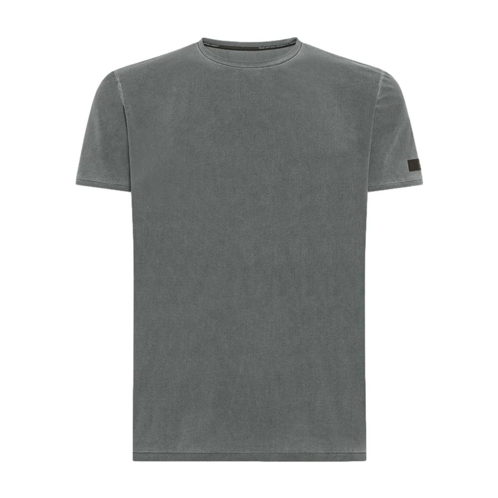 Rrd Men's Gray T-Shirts, 2XL, Techno Wash Piqué T-Shirt