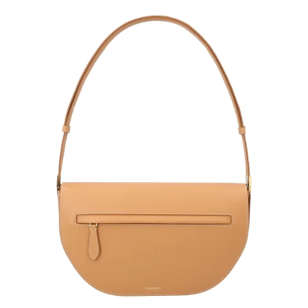 Burberry Leather shoulder-bags Beige Dames