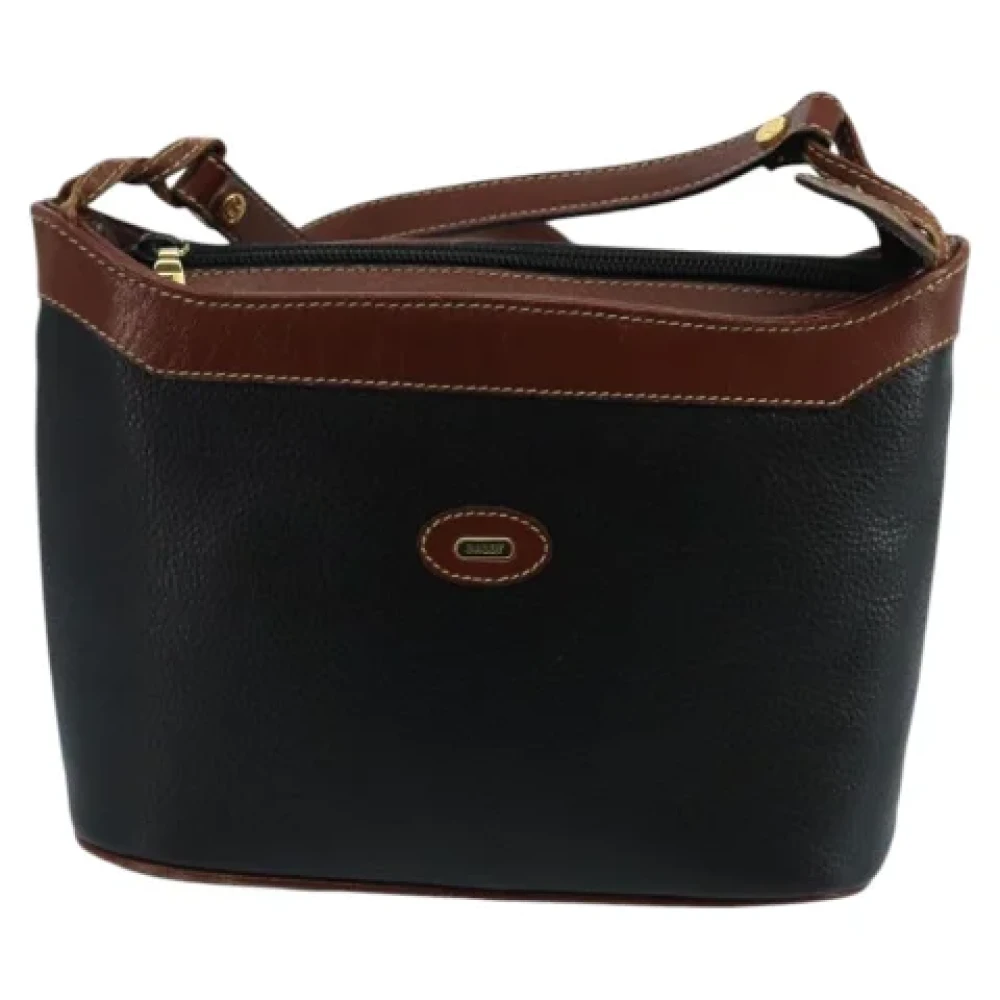Bally Pre-owned Leather shoulder-bags Black Dames