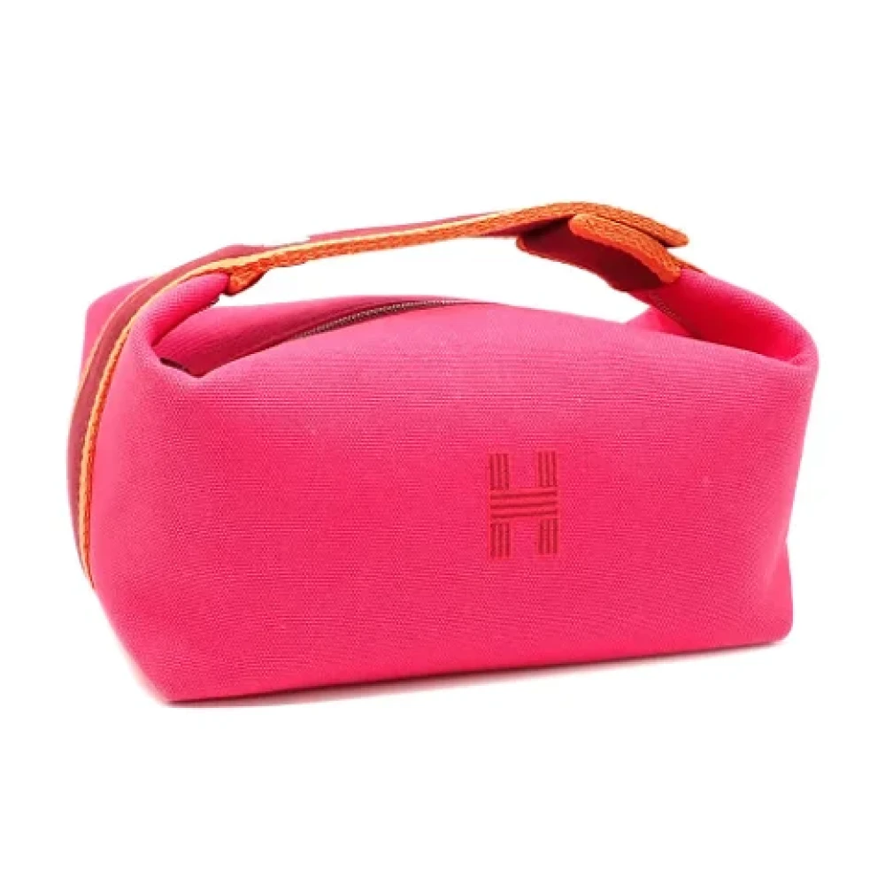 Hermès Vintage Pre-owned Fabric pouches Pink Dames