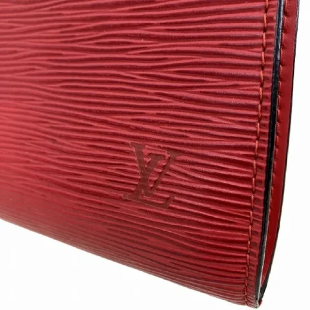 Louis Vuitton Vintage Pre-owned Fabric louis-vuitton-bags Red Dames