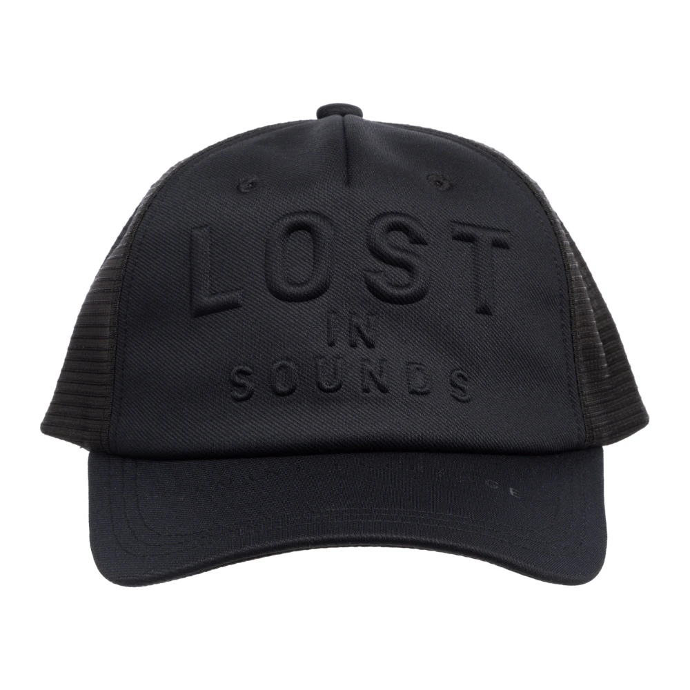 Armani Exchange Verstelbare Cap met Simpel Logo Black Heren
