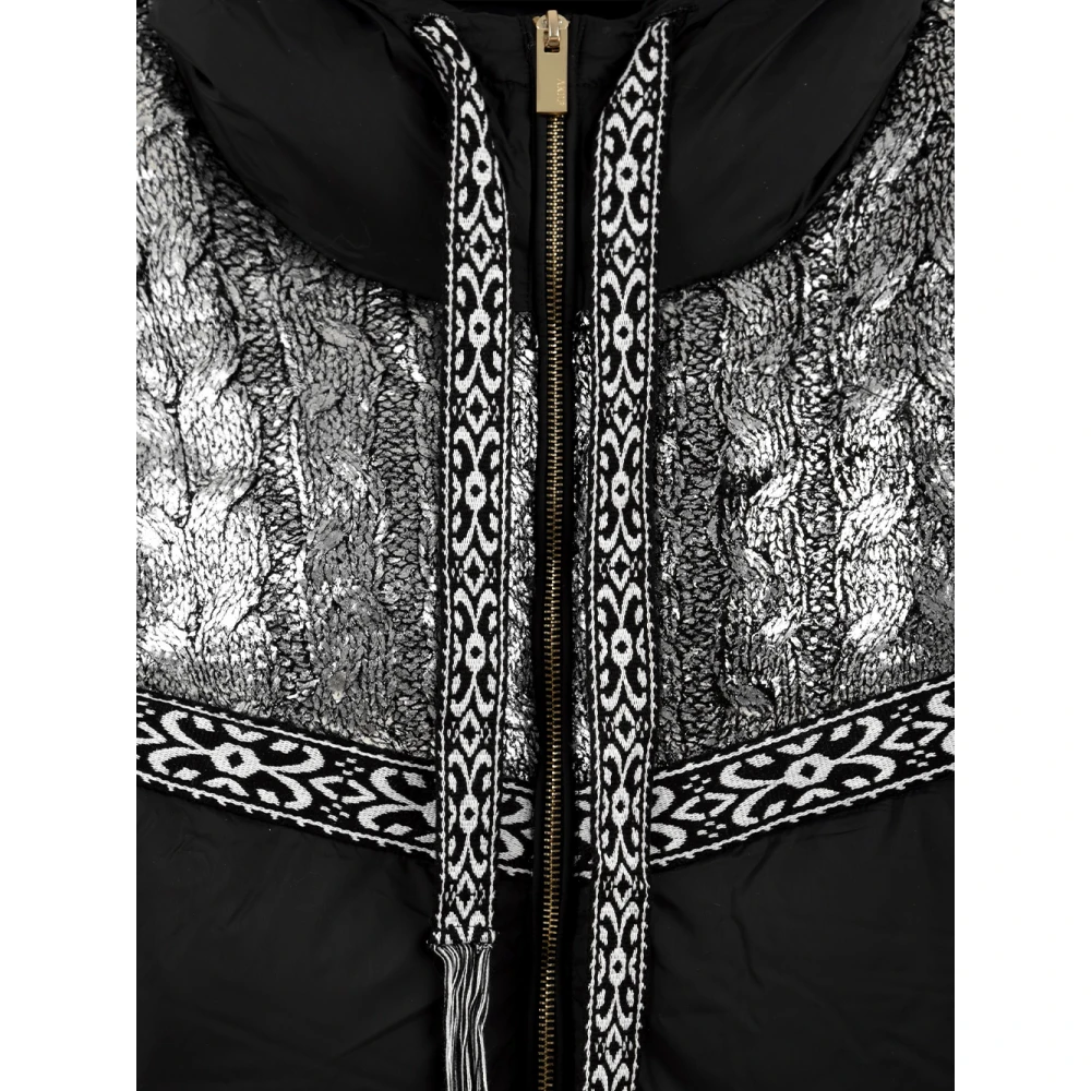 Akep Multikleur Pufferjas Model Gbkd07301 Black Dames