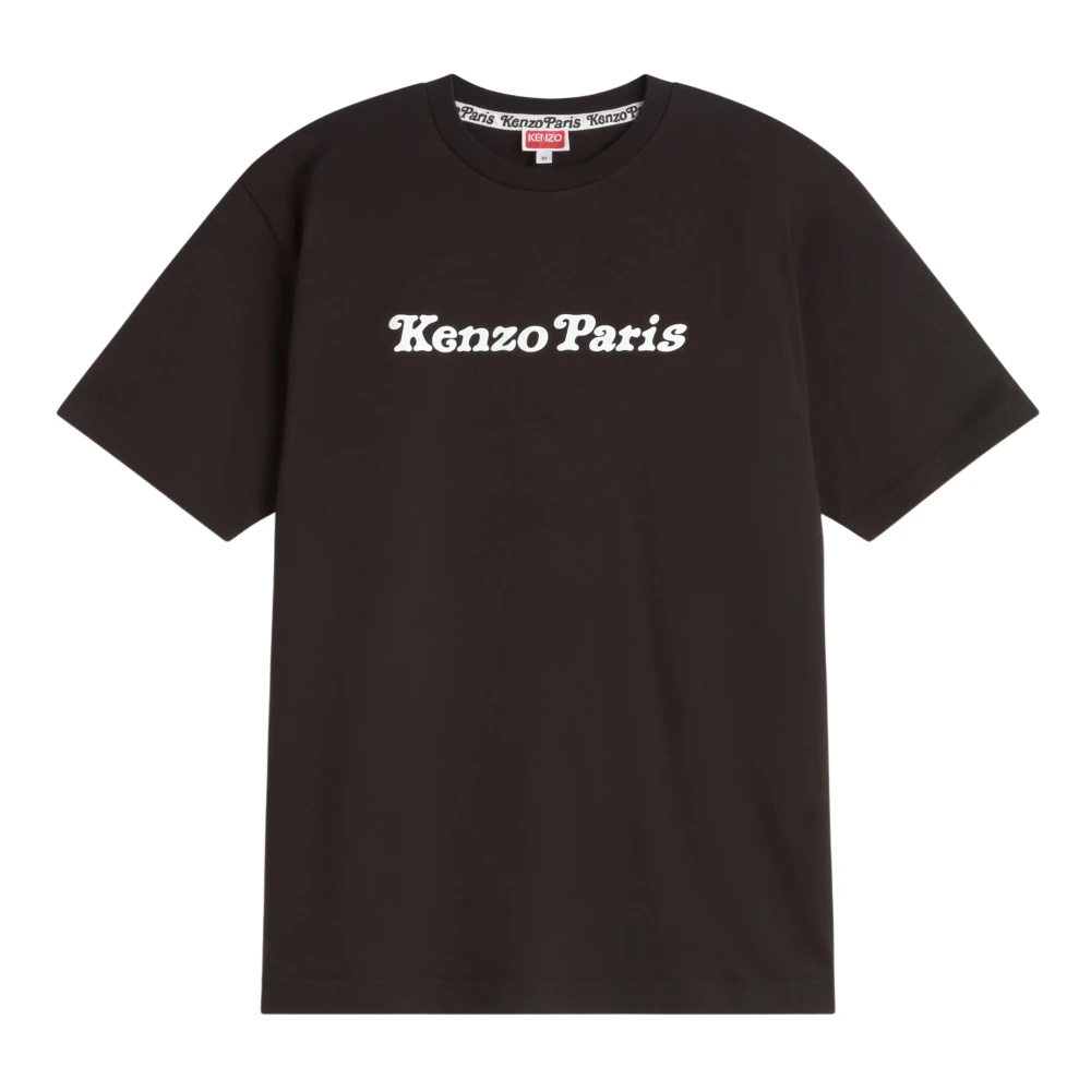 Kenzo Urban Oversize T-shirt met Tijgerontwerp Black Heren