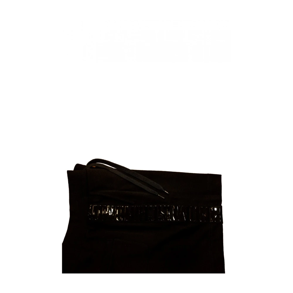 Moschino Zwarte katoenen shorts V3A6703 9410 Black Heren