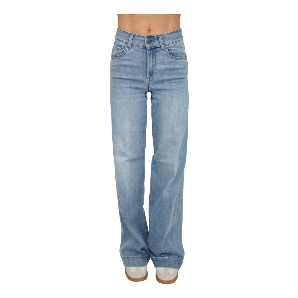 Liu Jo Mujer Azul - Vaqueros Acampanados Con Estrás - Jeans - W30 - Vaqueros Acampanados Con Estrás