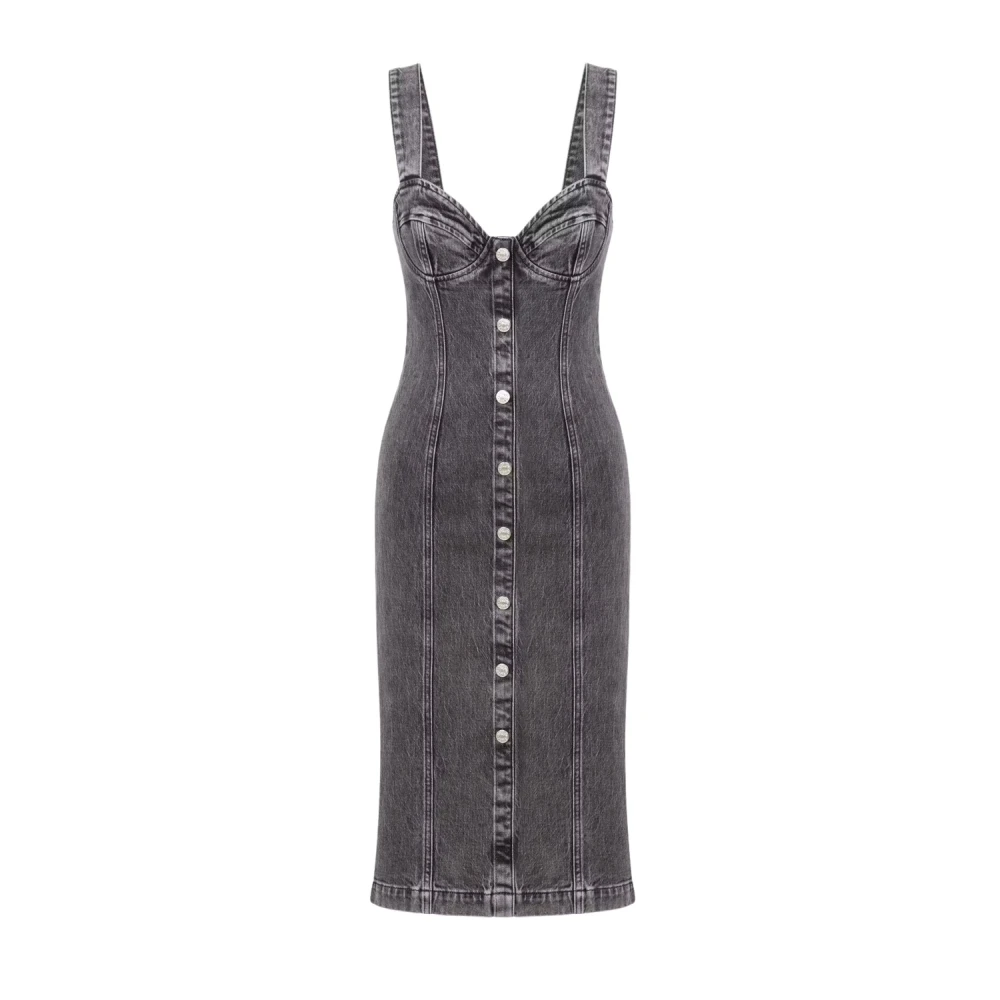 Moschino Grijze Jurken voor Vrouwen Gray Dames