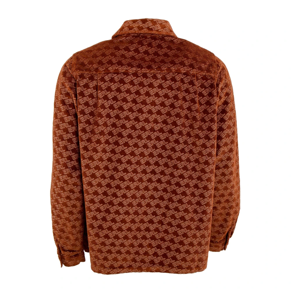 ERL Light Jackets Brown Heren