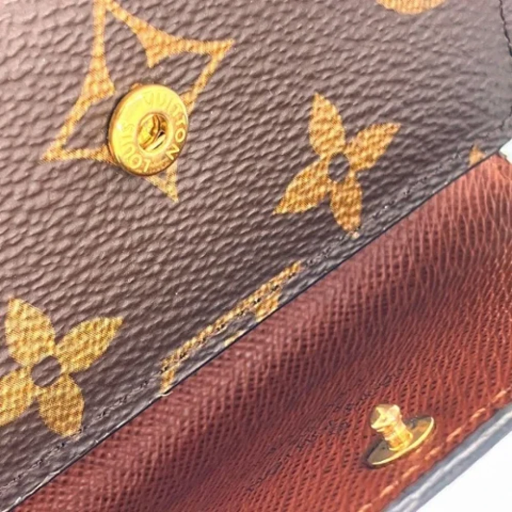 Louis Vuitton Vintage Pre-owned Fabric key-holders Brown Unisex