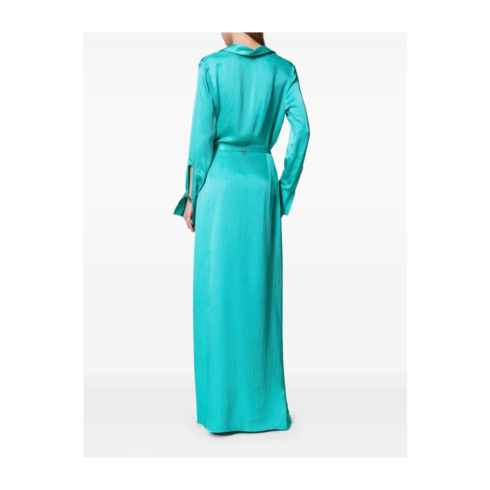 Twinset Stijlvolle Maxi Rokken voor Vrouwen Green Dames
