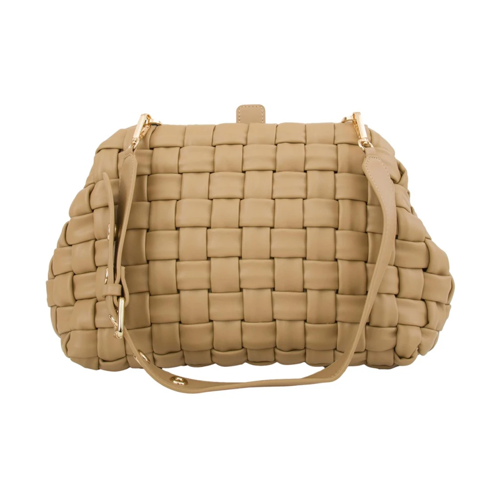 Marella Beige Schoudertas Stijlvol Model Beige Dames