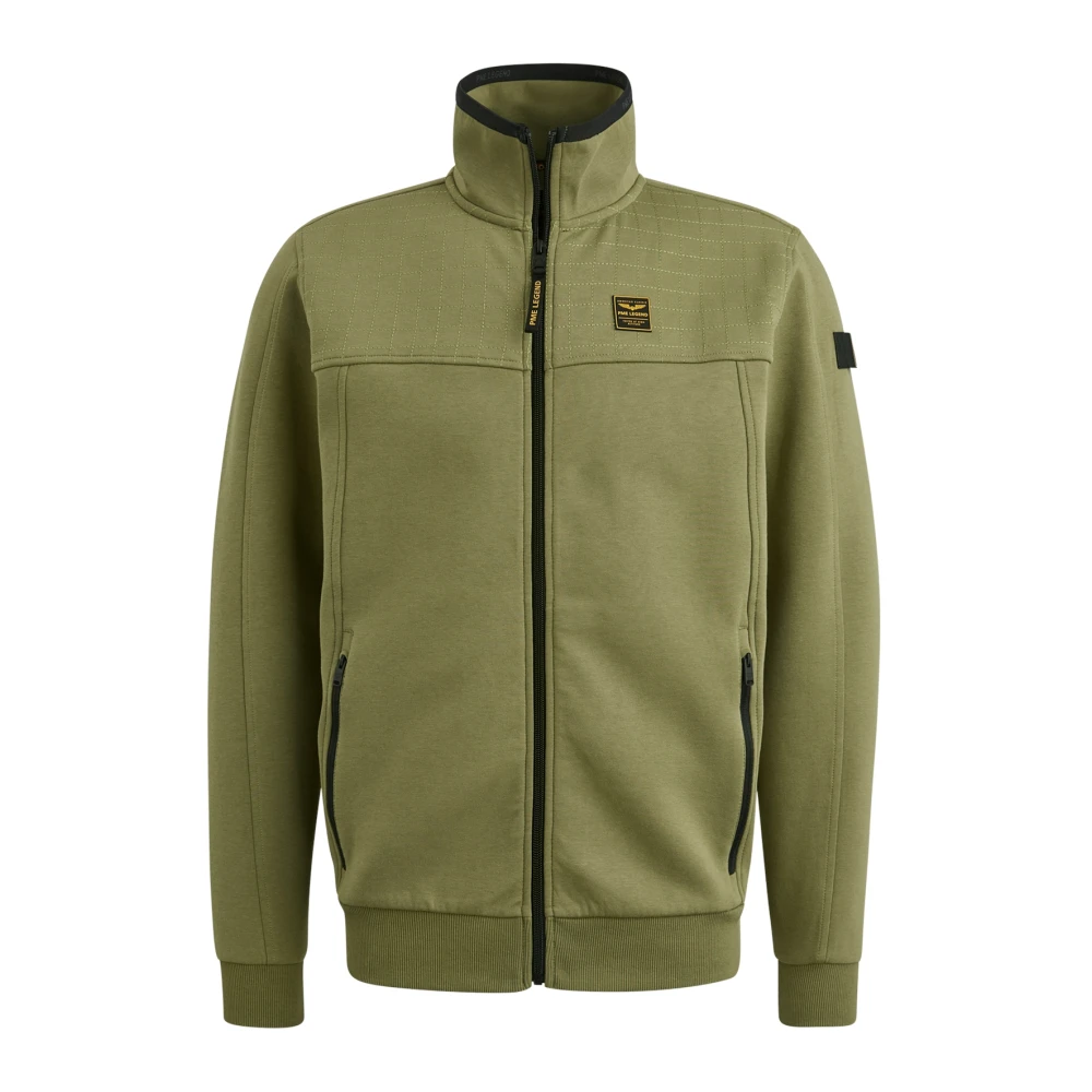 PME Legend Interlock Sweat Full Zip Jas Green Heren