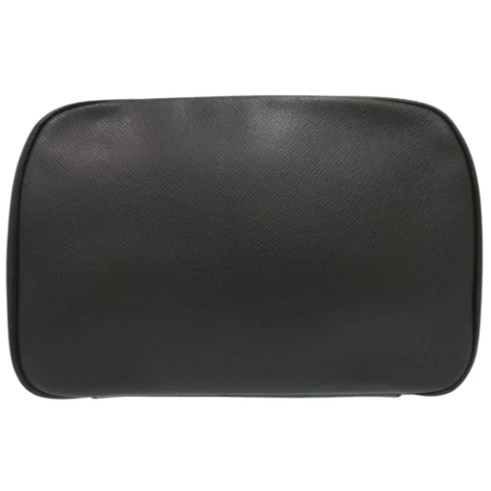 Louis Vuitton Vintage Pre-owned Leather clutches Black Dames