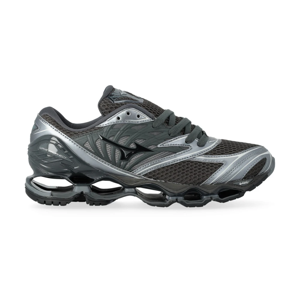 Mizuno Men's Black Sneakers, 8 Uk, Wave Prophecy Ls