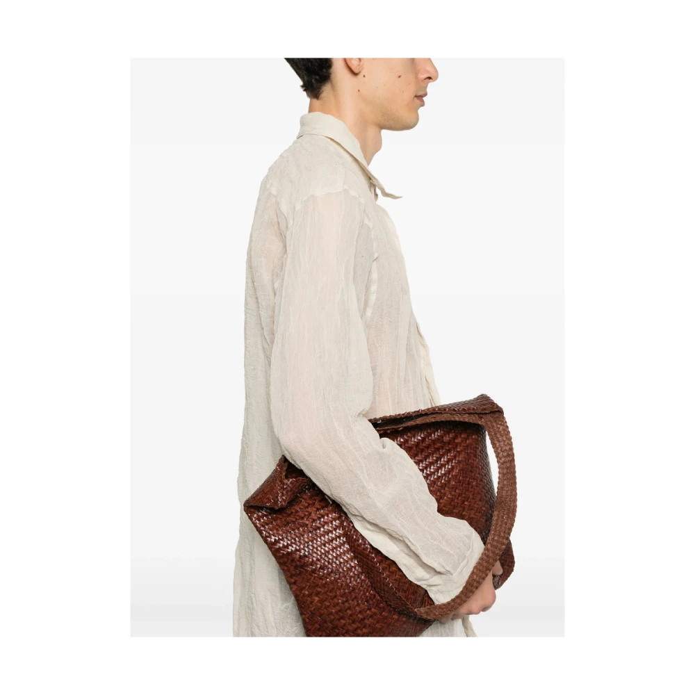 Dries Van Noten Beige Knoopsluiting Klassieke Overhemd Beige Heren