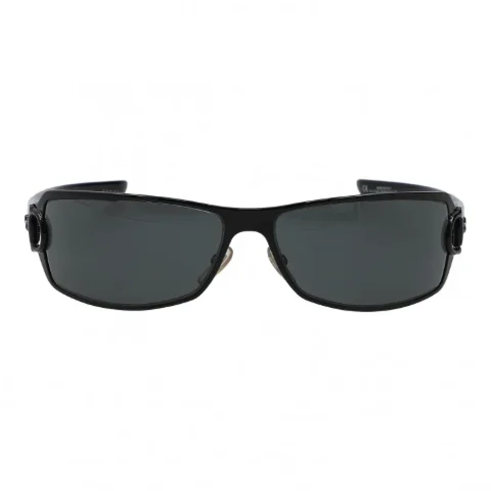 Gucci Vintage Pre-owned Fabric sunglasses Black Dames