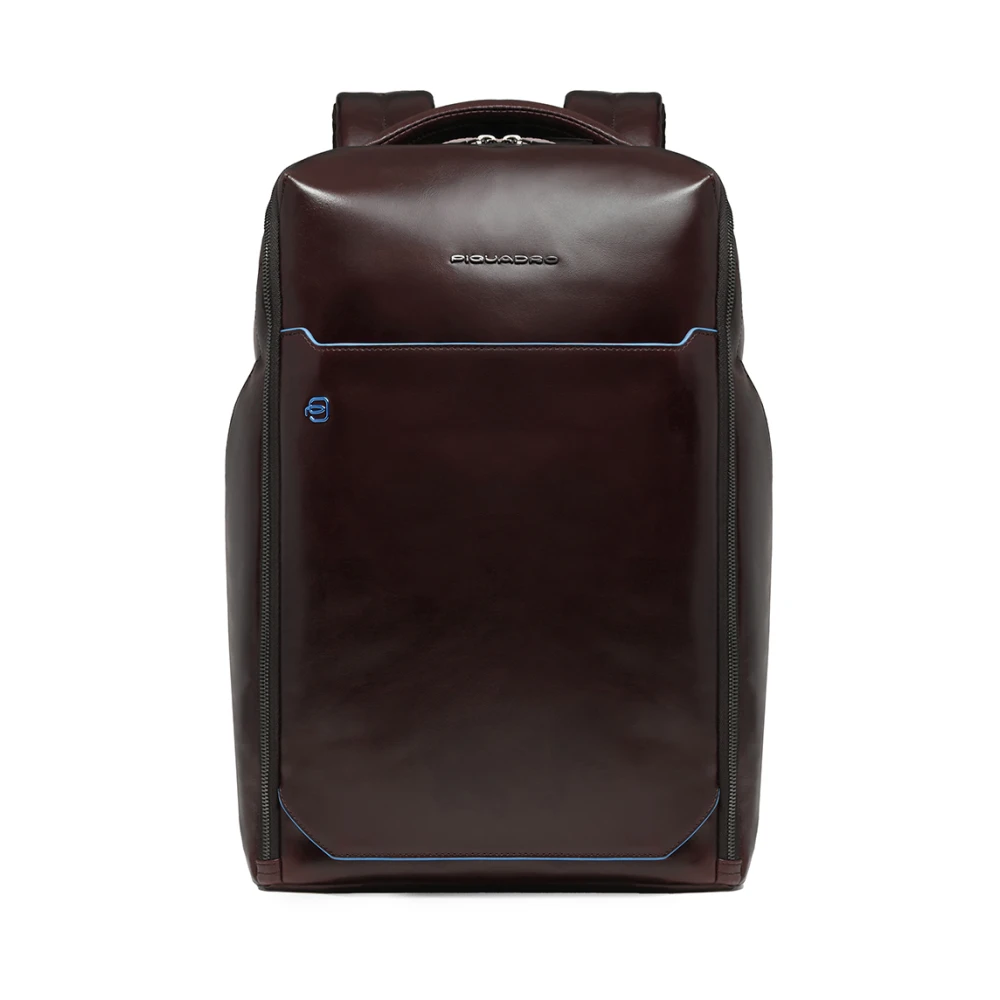 Piquadro Brun Blue Square Ryggsäck 15"