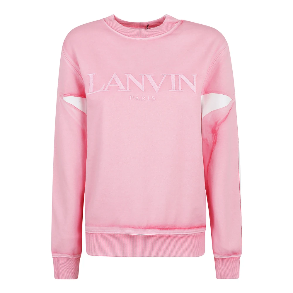 Stilig Peony Pink Sweatshirt for Kvinner