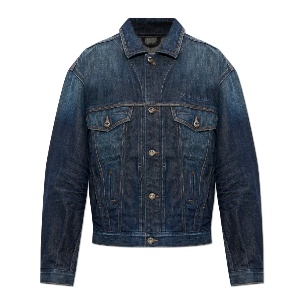 Diesel Unisex Blu Giacche, M, New,