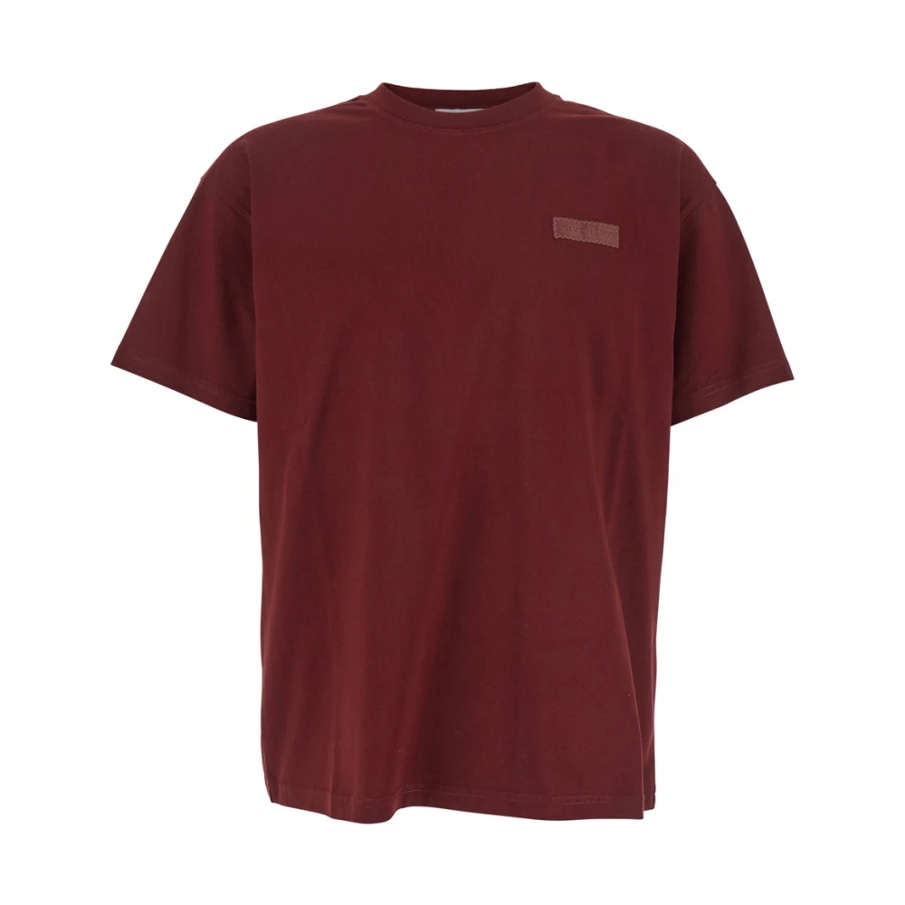 Givenchy Herr Röd Toppar Xl, Bomull, Bordeaux T-Shirt