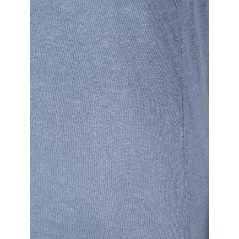 Avant Toi Heldere Blauwe Katoenen T-shirts en Polo's Blue Dames